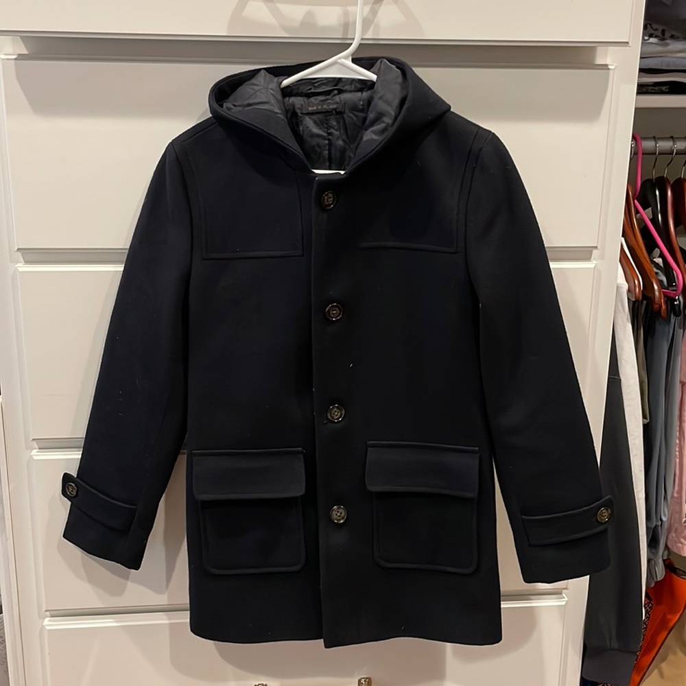 Ralph Lauren wool coat with hood